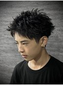 スパイキーショート/短髪男子