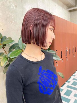 ノエ(noe) ミニボブ/オリーブグレージュ/20代30代r91