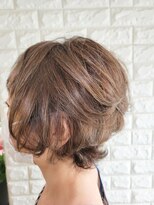 松本平太郎美容室 吉祥寺パートファイブ(PART5)&nbsp;襟足ダックテールショート×イノアカラー/30代40代50代60代