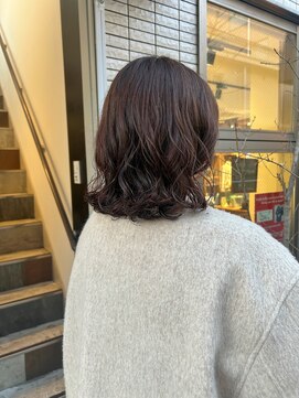 ゴーズゴードットビー 吉祥寺(go s go .b) ボブ/ミディアムパーマ/デジタルパーマ/吉祥寺/イルミナカラー