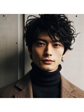 ヘアーズ ベリー 玉造店(hairs BERRY) マッシュ短髪ツーブロックモテる束感モテ髪イケメン黒髪ビジネス