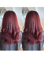 シー.(SHE.)&nbsp;チェリーピンク×ロングレイヤー