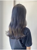 20代30代エクステインナーカラー立体感シアーブラック透明感