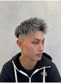 パイルツイスト×ホワイトハイライト