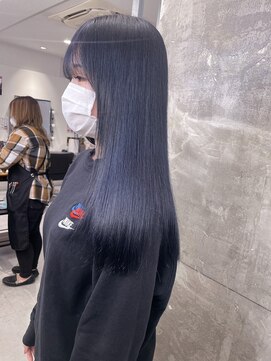 キング 枚方店(K!ng) 縮毛矯正髪質改善ハイライトレイヤーカット枚方美容室エクステ