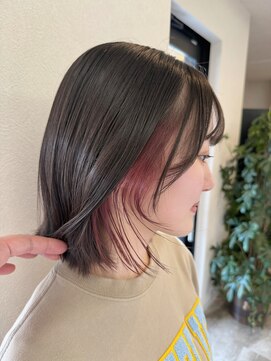 クラネ(CLANE.) イヤリングカラー/ピンクベージュ