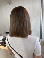 トリニティ(trinity)&nbsp;ブリーチ無しでも透明感・髪質改善カラー・グレージュ【豊見城】