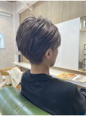 very short（シザーオーバーコーム） × 3Dカラー