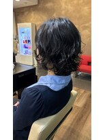 スタイル 皆実店(STYLE) 縦落ちランダムパーマ