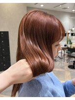 ザザ シンジュク(ZA/ZA shinjuku)&nbsp;秋のオレンジブラウンカラー