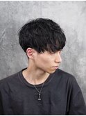 柔らかく仕上げた自然体マッシュ