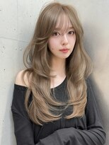 ソヨン 大宮2号店(SOYON)&nbsp;レイヤーカット/ミルクティーベージュ/オリーブベージュ