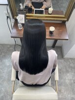 ネウィサリュー 立川(newi saLyu)&nbsp;髪質改善透明感カラー顔まわりレイヤーカット韓国20代30代40代