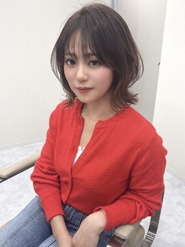 韓国ボブ/くびれボブ/レイヤーボブ/前髪/顔周りカット