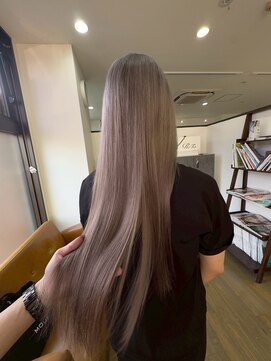 アイズ 渋沢(AIZU) ベージュカラー　ミルクティーベージュ