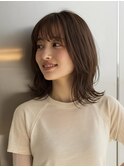 ワンホンレイヤー/ミルクティーブロンド/ダークブルー/武蔵新城