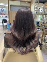 コトナ 越谷店 10代20代30代モテ髪王道ロングヘアラベンダーグレージュ【越谷】