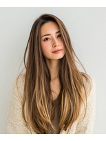 バグズ ヘアデザイン 桔梗が丘店(Baguz HAIR DESIGN)&nbsp;透明感白髪ぼかしロング