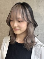 トリムバイエンヴィ(tlim by ENVY)&nbsp;ウルフ&インナー　ホワイトシルバー