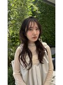 20代30代春夏ニュアンスロングヘア/イルミナカラー/髪質改善