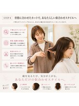  骨格に合わせた”ベースカット”で、似合う髪型の土台を作る