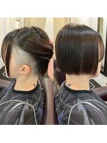 サロンドハル(salon de HAL)&nbsp;刈り上げ女子×フェードカット