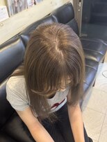 ヘアーアンドメイク シークタチカワ 立川店(Hair&Make Seek)&nbsp;【澤飯】トレンド明るめミントベージュ◎透明感max