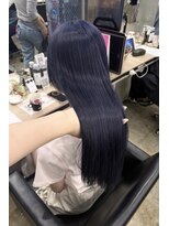 アジールヘア 赤羽駅南口店(agir hair) 色落ちも綺麗◎ブリーチカラーネイビーブルー