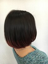 エイト オキナワ 沖縄新都心店(EIGHT okinawa)&nbsp;【EIGHT沖縄】お客様スタイル_デザインカラー_切りっぱなしボブ