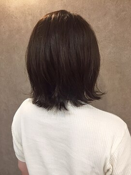 ヘアアンドスパ メロウ(hair and spa mellow) 外はねナチュラルヘア