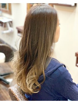 パチャールヘアー(PACAR HAIR) バレイヤージュベージュ