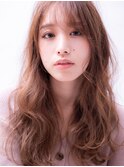 風に揺らぐエアリーパーマ　 フェアリー　毛先パーマ　横浜
