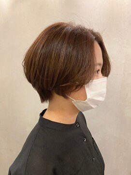 ベルビアンカ(Belle BIANCA) Belle BIANCA センターパート/ショートボブ by.Yukiho