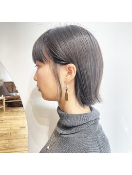 ラナ 渋谷(Lana) 【Chill】かわいい季節のピンクベージュクールショートボブルフ