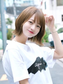 ミラリー トウキョウ(Mirareee Tokyo) 20代30代40代◎前下がり切りっぱなしボブ新宿代々木北参道