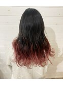 テラコッタピンクグラデーション
