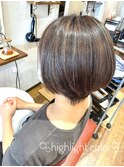 ★ショートヘアのハイライト★