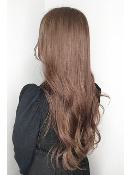 ナンバー ブラオ 名古屋栄(N° blao) 王道ピンクブラウン ピンクベージュ ナチュラルベージュ