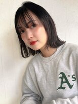 ベイルーム(BAYROOM by HONEY omotesando) 大人可愛い20代30代40代小顔マッシュボブ×シアーブラック