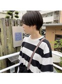 ハンサムショート/メンズライクショート/ショート/グレージュ