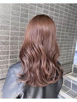 モアナ バイ ヘッドライト 沖縄豊見城店(Moana by HEADLIGHT) Moana【豊見城】#ピンクブラウン#髪質改善#デジタルパーマ