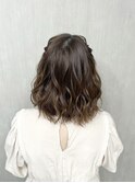 サイドアレンジの巻きおろし