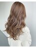 白髪ぼかしハイライト＋脱白髪染めカラー＋3STEP.TR＋カット￥19420