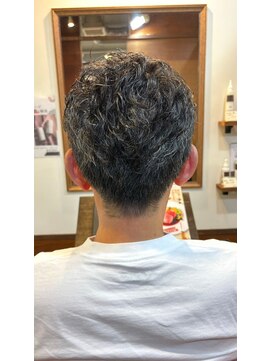 ムードコア 関内店(mu;d Coa) メンズ　ナチュラルウェーブパーマ