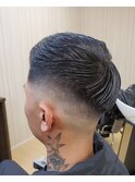 ウェーブアップ×スキンフェード