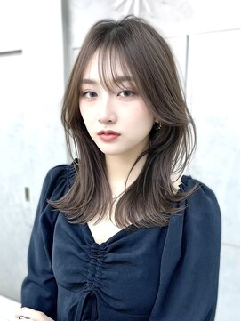 ヴェイン 渋谷(vain) ★サイドバングうる艶髪くびれヘアナチュラルカール#355d100