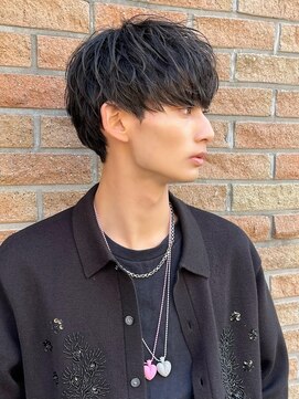 アーリー(Ali'i) ソフトツイストパーマ刈り上げマッシュツーブロックサイドパート