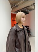 ブロンドボブ【千葉駅】/ホワイトグレージュ