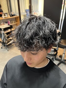 スウェル 柏店(Swell) ウルフ/アッシュブラック/カルマパーマ/ベリーショート/柏