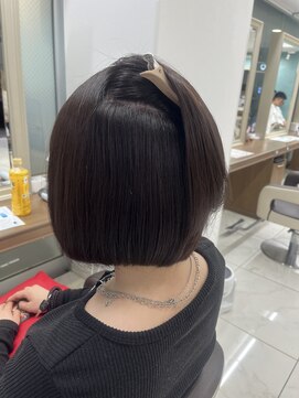 アッシュ 下北沢店(Ash) ボブ縮毛矯正